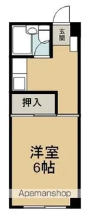 カーサ伊庄段北【103号室】の間取り