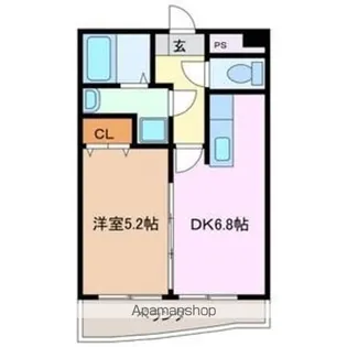 エトワール【2階】の間取り