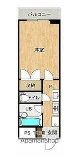 ハオスベハーゲン【5階】の間取り