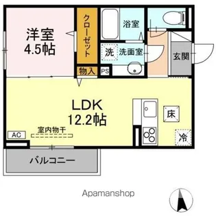 フォーチューン【1階】の間取り