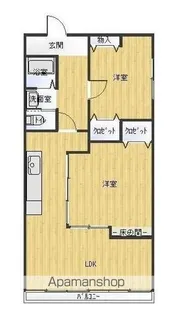 平野屋ビル【3階】の間取り