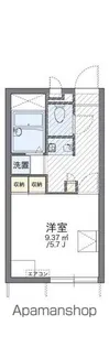 レオパレスZERO【1階】の間取り