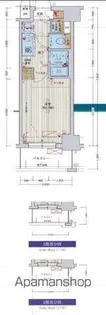 ライジングコート名古屋駅前東【304号室】の間取り