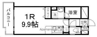 アーバンプラザ立町【9階】の間取り