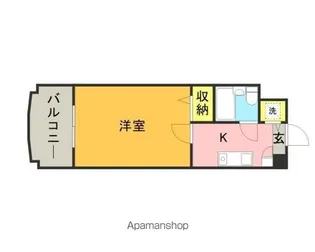 メゾン・ド・パラージュ【5階】の間取り