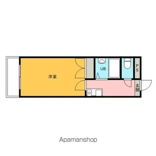 グローイングシティー大和田【4階】の間取り