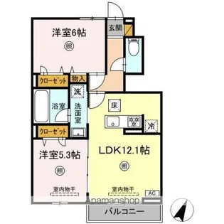 ORTO SOLE(オルト ソレ)【1階】の間取り