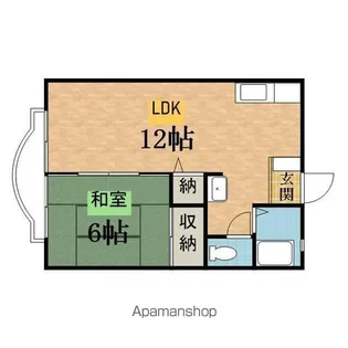サンシティー【2階】の間取り