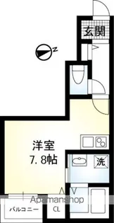 プランドール作草部【2階】の間取り