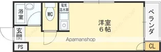 ボーリバージュ【2階】の間取り