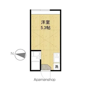 メゾン西野川【102号室】の間取り