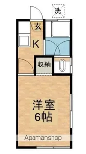 ハウス陽向【2階】の間取り