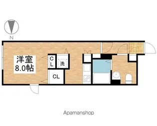 愛知県名古屋市千種区内山2丁目【マンション】の間取り