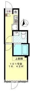 ハッピー上石神井【1階】の間取り