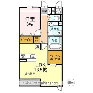 シェルーカルム【3階】の間取り