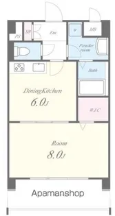 サン セジュール【5階】の間取り