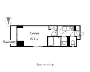 愛知県名古屋市中区千代田2丁目【マンション】の間取り