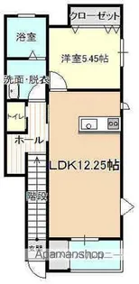 スターサイド大郷B棟【202号室】の間取り
