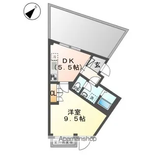 K・パーク【3階】の間取り