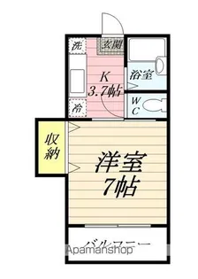 クレールⅠ【1階】の間取り