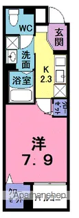 オレンティア【1階】の間取り