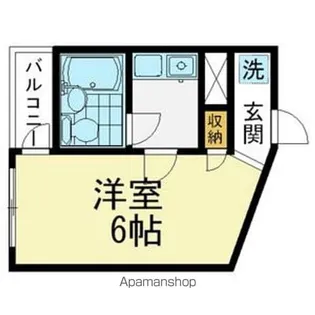 スカイコート新宿第3【2階】の間取り