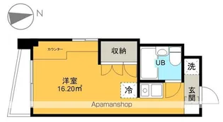 ナカフジハイム高円寺【4階】の間取り