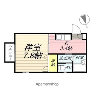 セフィラ南光台【2階】の間取り