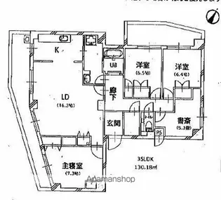 ブロード大塚【8階】の間取り