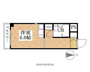 ステップ21【A-5号室】の間取り