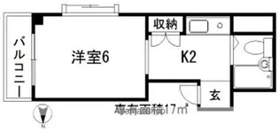 カクタス【102号室】の間取り