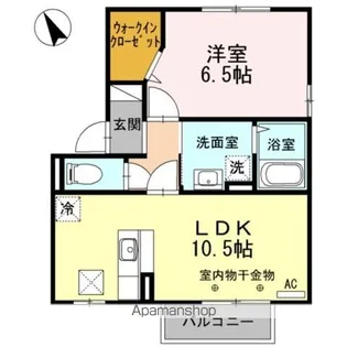 MIRABELLE(ミラベル)【1階】の間取り