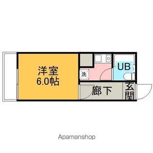 クオーレ成増【117号室】の間取り