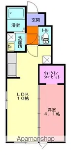 シエラA【103号室】の間取り