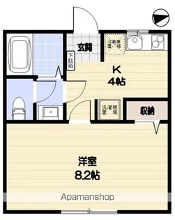 フォレストハウス八千代【2階】の間取り