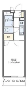 レオパレスアネックス【3階】の間取り