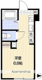 ベルビューアベニュー元住吉【1階】の間取り