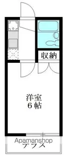 小俣ハウス【102号室】の間取り