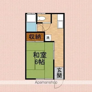 マロンハイツ【1階】の間取り