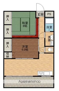 山形県米沢市中央3丁目【マンション】の間取り