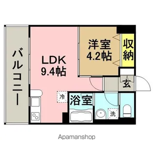 ビエラコート博多駅前【2階】の間取り