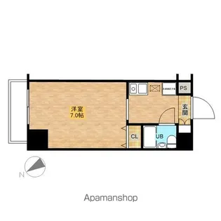 フレックス西八王子【14階】の間取り