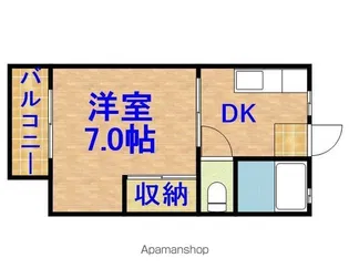 グリーンM1【2階】の間取り