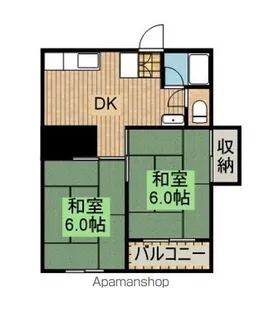 メゾン東大和【3階】の間取り