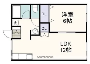 サンフラワー【103号室】の間取り