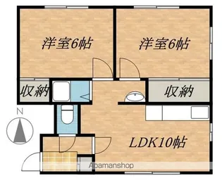MSレジデンス【2階】の間取り