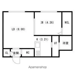 SーRESIDENCE西町【5階】の間取り