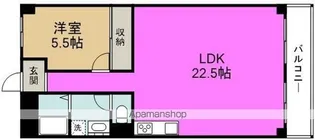 シャトー西梅田【3階】の間取り