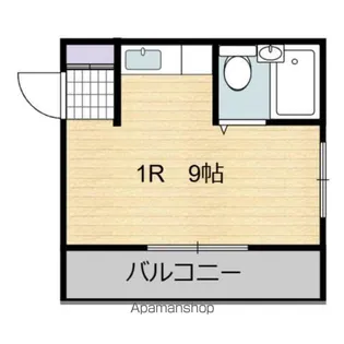サンアイランドビル【202号室号室】の間取り