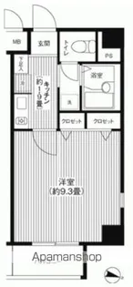 アザレ・ドール【5階】の間取り